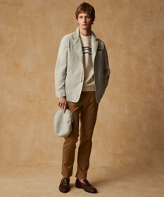 JOSEPH ABBOUD 【ストレッチ/JAPANファブリック】ヴィンテージコットンストレッチ パンツ