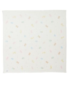 MIKI HOUSE HOT BISCUITS ガーゼバスタオル＆ラトルギフトセット【BOX付き】