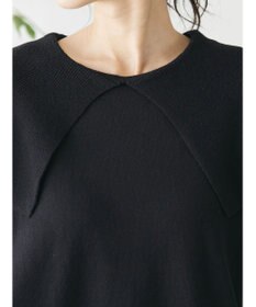 CRAFT STANDARD BOUTIQUE ＢＩＧカラー半袖ニットプルオーバー