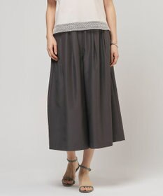 J.PRESS LADIES L エアリースパンボイル ガウチョ パンツ