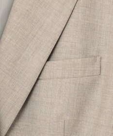 自由区 【セットアップ可】ライトウールトロピカル テーラードジャケット