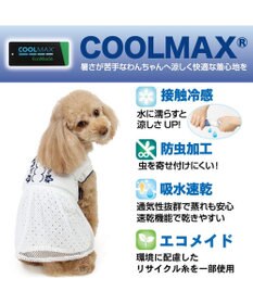 PET PARADISE ペットパラダイス エコメイド 天竺 刺繍 ワンピース 小型犬