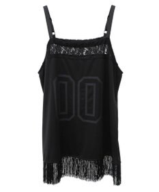 CRAFT STANDARD BOUTIQUE レース切替フリンジビスチェ