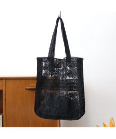 UNBILLION カシュカシュ cachecache / レース縦型トートバッグ