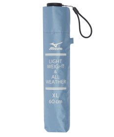 MOONBAT MIZUNO(ミズノ) ワンポイントロゴ 無地 日傘 折りたたみ傘 パラソル 晴雨兼用 軽量 遮熱効果 遮光率100% UV遮蔽100%