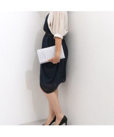 UNBILLION カシュカシュ cachecache / チェーンショルダー付きクラッチバッグ