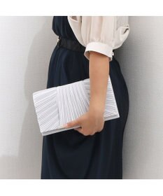 UNBILLION カシュカシュ cachecache / チェーンショルダー付きクラッチバッグ