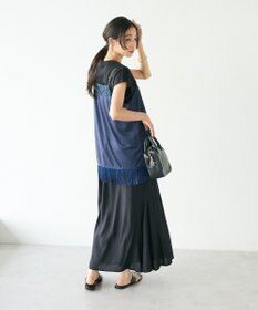 CRAFT STANDARD BOUTIQUE レース切替フリンジビスチェ