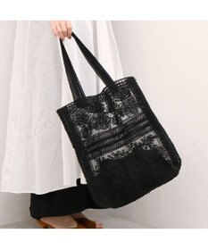 UNBILLION カシュカシュ cachecache / レース縦型トートバッグ