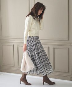 Feroux パール×ビジュー ニット