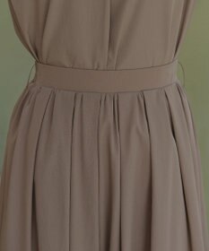 Tiaclasse 【トップス&スカートセット・洗える】ストレッチタフタセットアップ