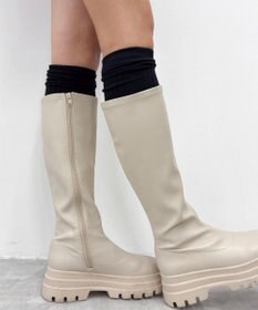 WEGO 切替リブニーハイソックス