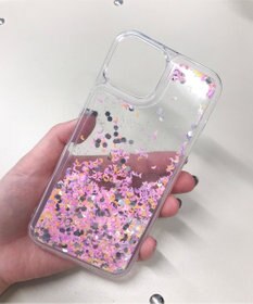 WEGO キラキラiphoneケース（オーロラ）