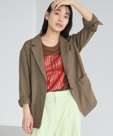 CRAFT STANDARD BOUTIQUE リネンライクオーバーサイズジャケット