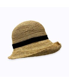 林八百吉商店 un chapeau　エッジアップラフィアハット