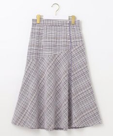 ANY SIS 【洗える】ライトツイード調 スカート