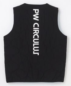 PW CIRCULUS 【撥水加工 / ストレッチ】【MEN】キルティング中綿インナーベスト ゴルフ