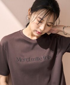 UNFILO BEAUTY FORM-Tコットン ロゴ半袖T