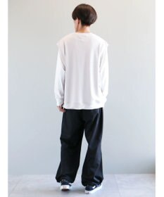 CRAFT STANDARD BOUTIQUE 梨地カットベスト＋Ｌ／Ｓ　ＴＥＥーＳＥＴ