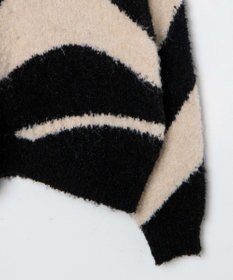 WEGO 幾何学柄ニットプルオーバー