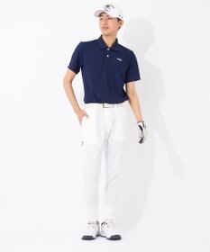 FILA GOLF／marie claire 【FILA GOLF】ワンポイントロゴ半袖ポロシャツ