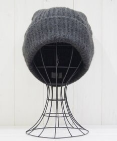 石田製帽 モヘア ホールガーメントシャロット ニット帽