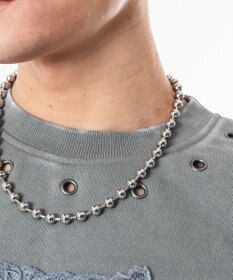 WEGO 【ユニセックス着用ITEM】ブリーチハトメロゴプルオーバー