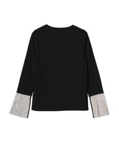 earth music&ecology 袖シアープルオーバー