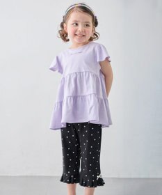 ANY KIDS 【綿100%/接触冷感】ひんやり ティアードチュニック