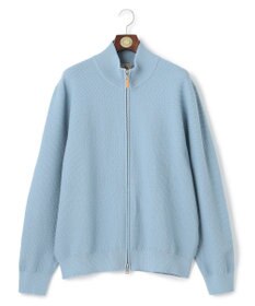 J.PRESS MEN 【KING SIZE】ハイツイストリンクス  フルジップ ニットカーディガン