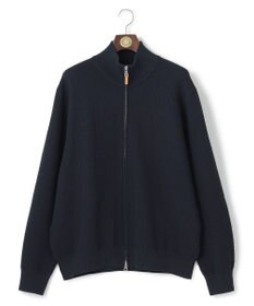 J.PRESS MEN 【KING SIZE】ハイツイストリンクス  フルジップ ニットカーディガン
