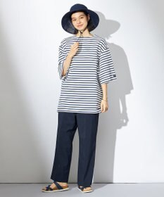 HELLY HANSEN ショートスリーブ HHマリンボーダーボートネックティー