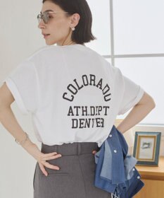 WEGO 【ANGIE VINTAGE】カレッジロゴプリントTee