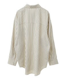 earth music&ecology サッカーストライプシャツ