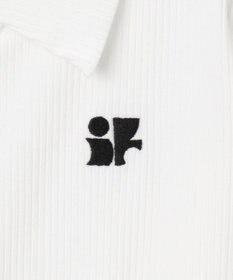 WEGO ワンポイントデザインWZIPトップス