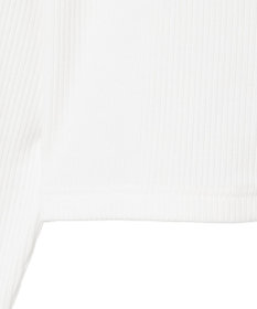 WEGO ワンポイントデザインWZIPトップス