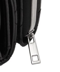 WEGO スタッズキルティングフラップウォレット