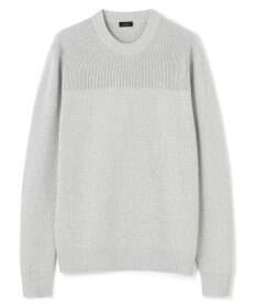 JOSEPH HOMME 【LEON 掲載】シルクバルキーハニカム　クルーネックニット