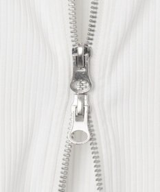 WEGO ワンポイントデザインWZIPトップス