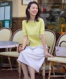 J.PRESS LADIES 【洗える】RENU ソフトタイプライター スカート