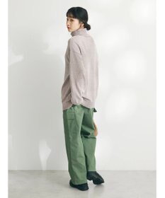 CRAFT STANDARD BOUTIQUE 洗えるコードモールタートルネックプルオーバー