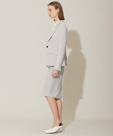 ICB L 【接触冷感・速乾・防シワ・洗える】 レーヨンライクトロ テーラードジャケット