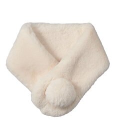 MOONBAT 【洗える】ふわもこマフラー ミニうさしっぽ