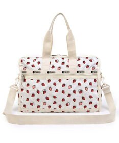 LeSportsac DELUXE MED WEEKENDER/ビタースウィートベリー