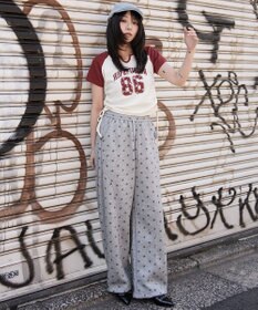 WEGO キーネックサイドレースアップちびT