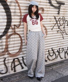 WEGO キーネックサイドレースアップちびT