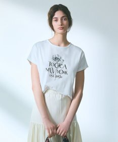 TOCCA 【接触冷感・UV90%以上カット・洗える】BLOOM OF TOCCA Tシャツ