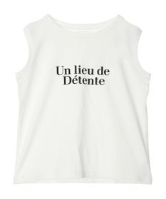 Green Parks ＳＥＴ２点　メッシュ＋ノースリーブロゴプルオーバー