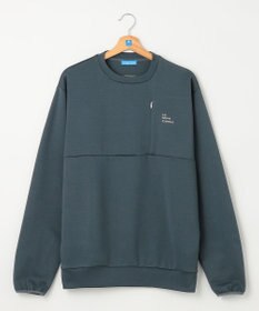 SHARE PARK MENS 【UVカット・吸水速乾・ストレッチ・軽量・アンチピリング 】ダンボールクルーネックスウェット（L・XLサイズ）