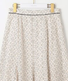 ANY SIS 【洗える】コードレースフレア スカート